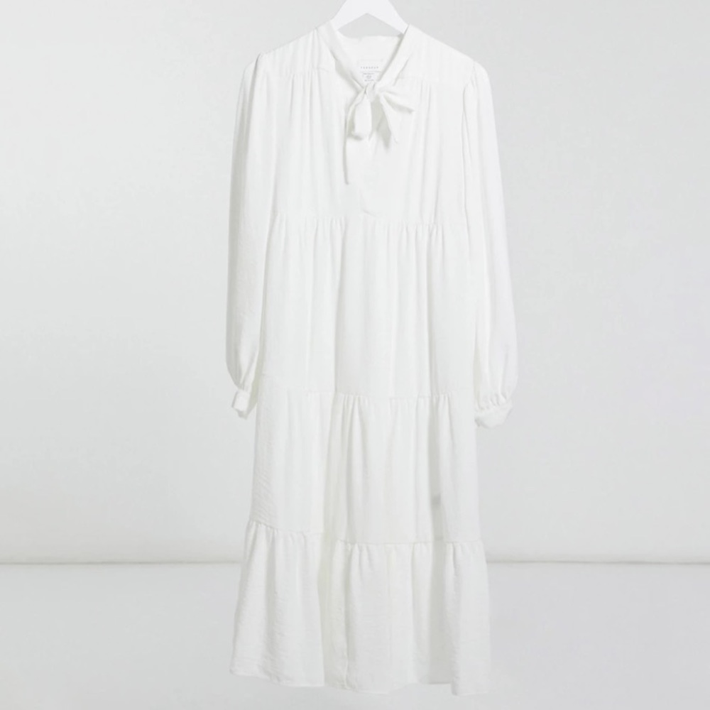 Topshop Maternity dress white size 10